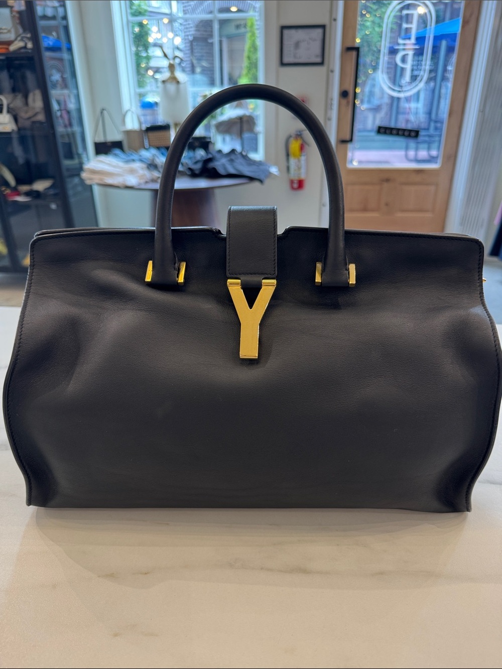 Saint Laurent Y Cabas Tote